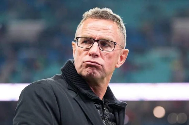 Manchester United boss Ralf Rangnick photo