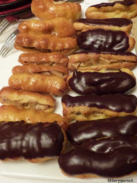 Mini-éclairs foie gras et ses deux parfums