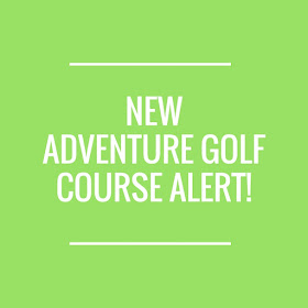 The new Volcano Adventure Golf course at the Trafford Golf Centre in Manchester opens on Tuesday 17th December 2019