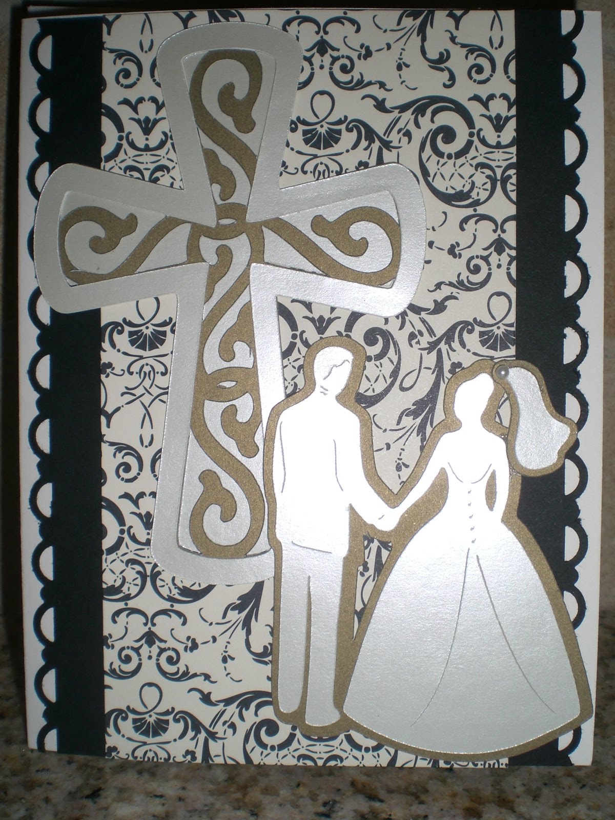 christian wedding cards design