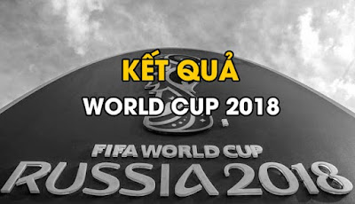 Cập nhật Kết quả World Cup 2018 - Tỷ số WC 2018