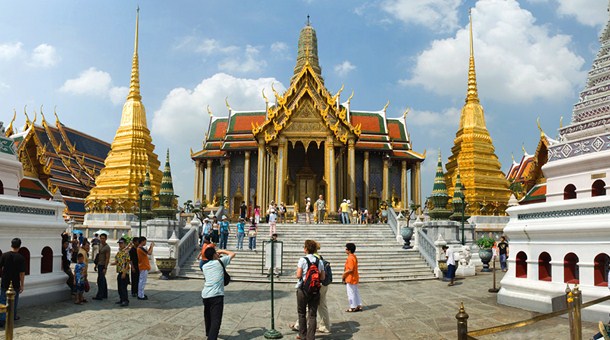 Palacio Real de Bangkok en Tailandia