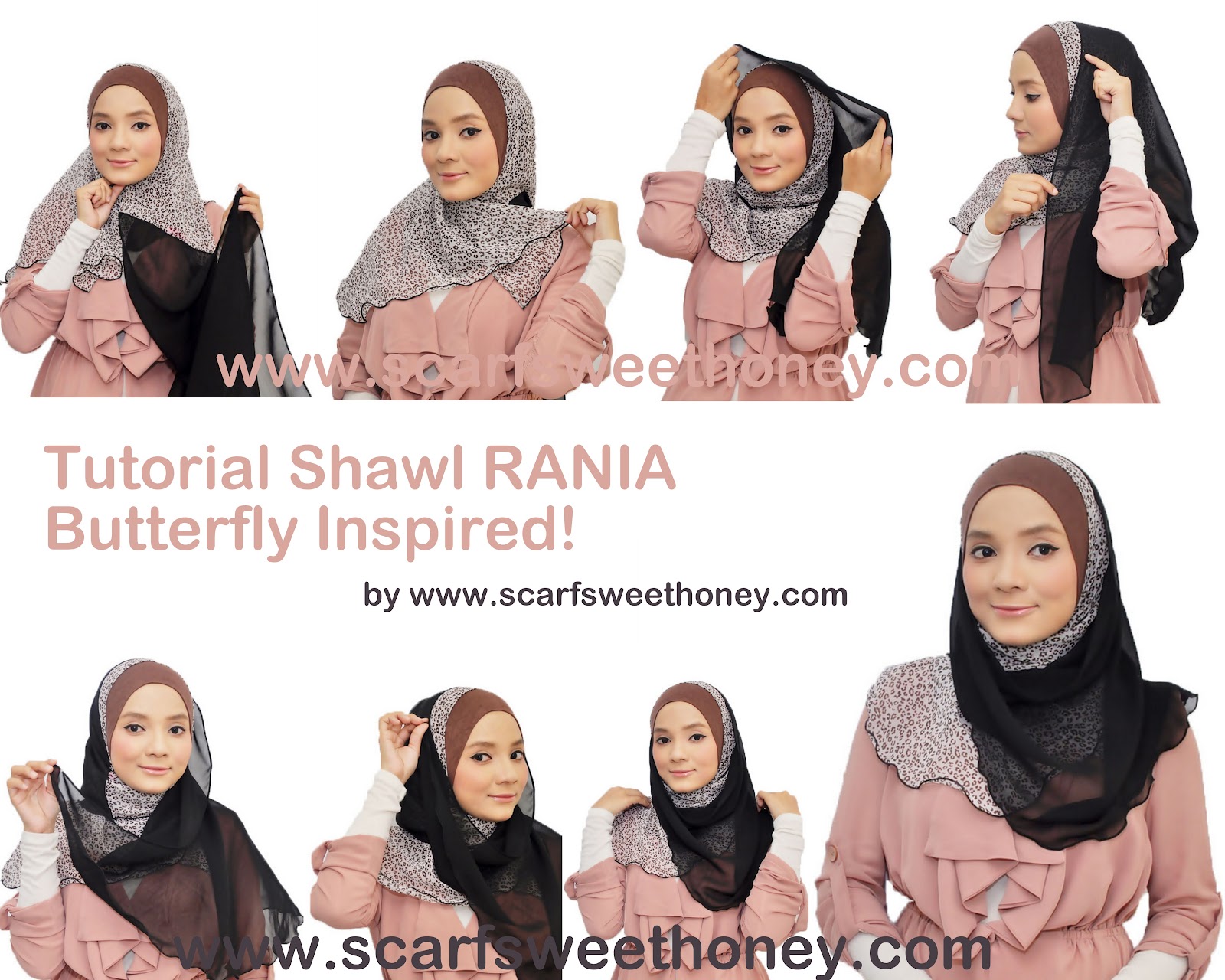 Tutorial Hijab Paris Ala Fatin Shidqia Lubis Tutorial Hijab Paling