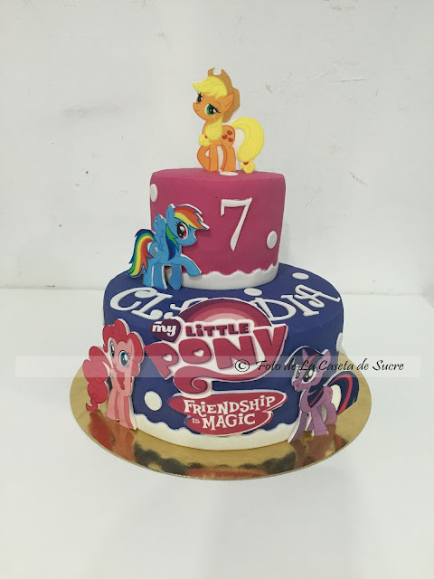 TARTA MI PEQUEÑO PONY