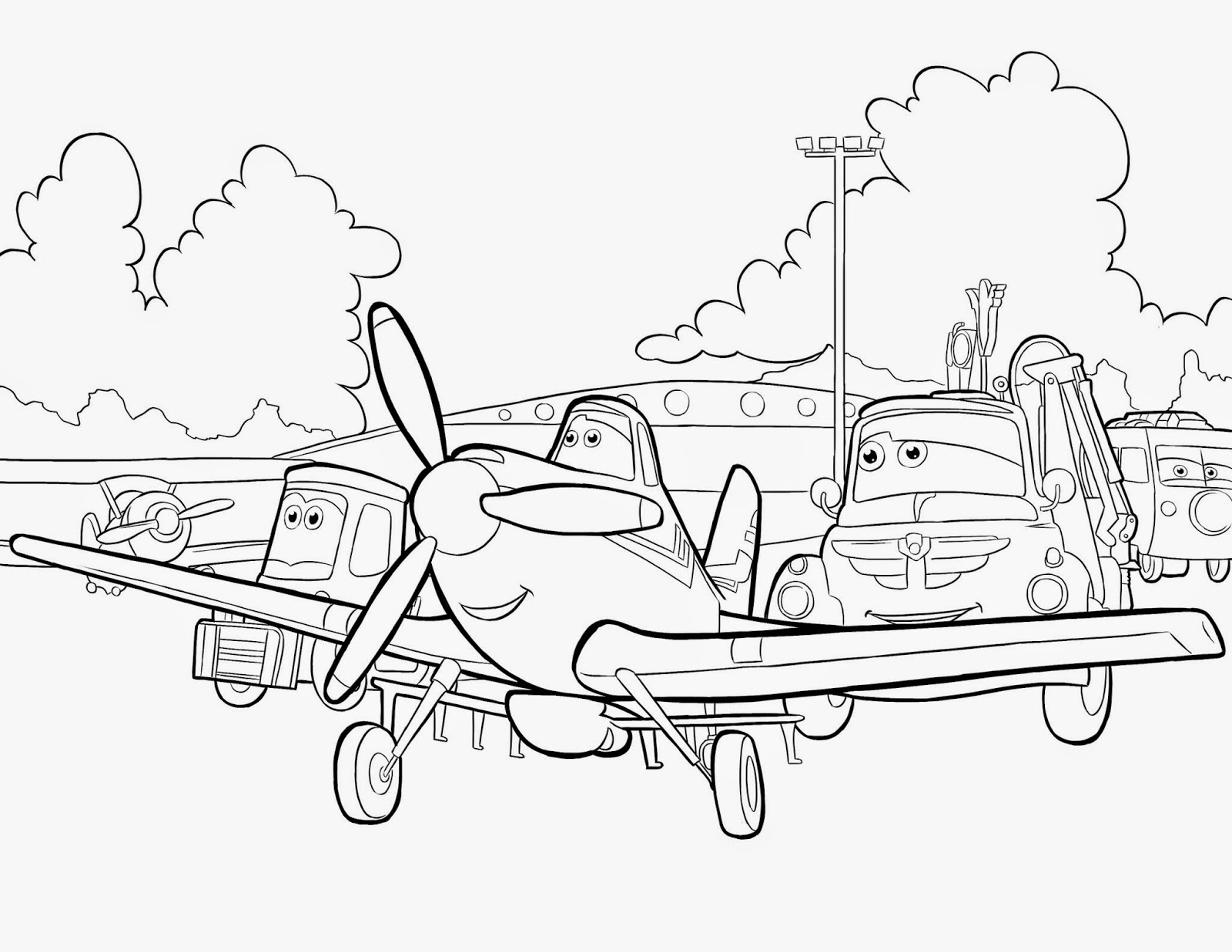 Download Coloring Pages: Disney Planes Coloring Pages Free and ...