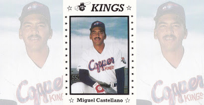 Miguel Castellano 1990 Butte Copper Kings card