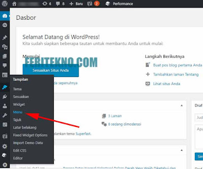 Cara Membuat New Tab Ketika di Klik Pada Wordpress Cara Membuat Link di Klik Menjadi New Tab Pada Wordpress