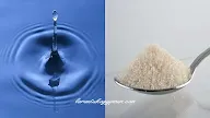Jawaban Tentang Air Mineral dan 1 (Satu) Sendok Pasir Yang di Aduk
