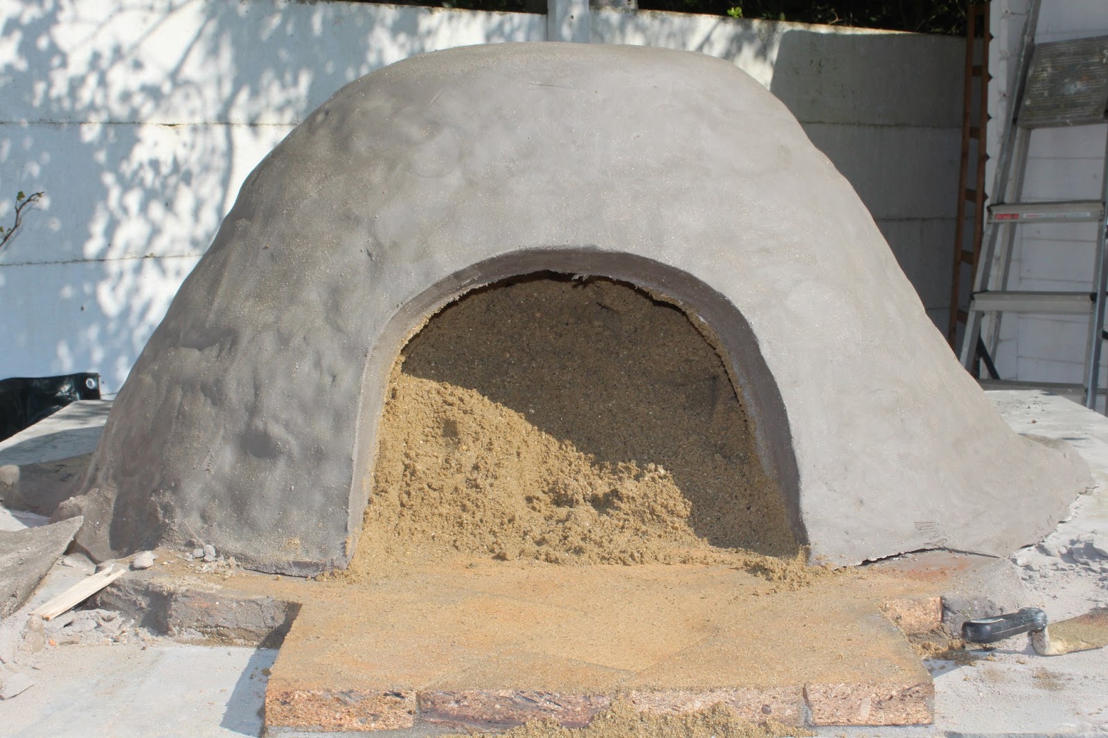 dome pizza oven plans