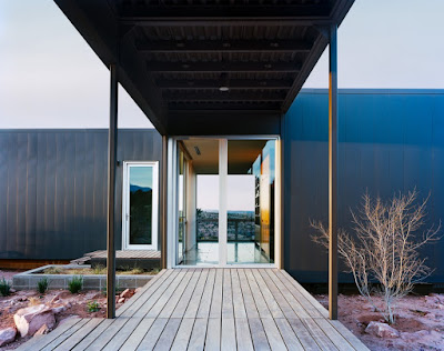 Modern modular home Utah