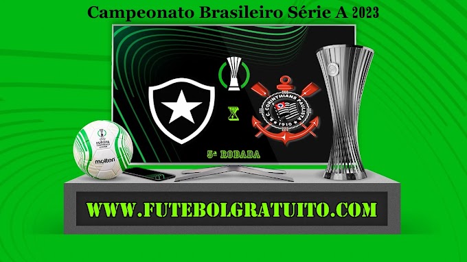 Assistir Botafogo x Corinthians ao vivo online 11/05/2023