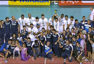 Cruzeiro Campeão Sul-Americano Masculino de Voleibol de 2014