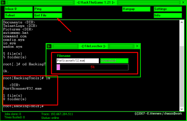 Get File Port Scanner