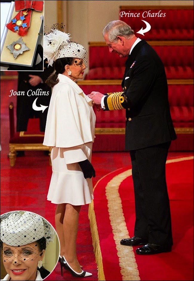 Joan-Collins-Receives-Damehood-at-Buckingham-Palace