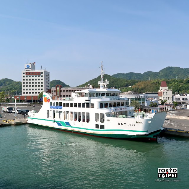 【土庄港】小豆島玄關　充滿藝術氣息與橄欖味的港口