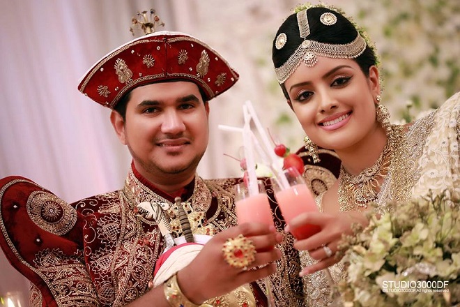Dilumi and Anuka Sri Lankan kandyan wedding