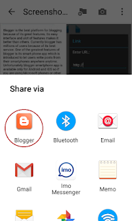 how to use blogger app android or ios