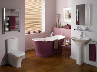 light purple toilet ideas