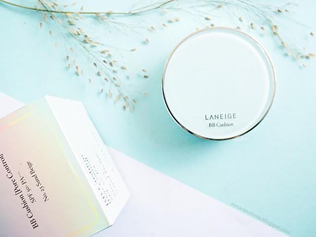 review laneige bb cuhion pore control