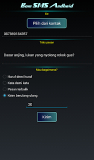 Cara Boom SMS Unlimited Dengan Android