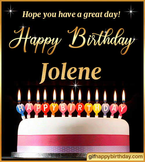 Wish Happy Birthday Gifs With Name Jolene Wish Happy Birthday Gifs With Name Jolene
