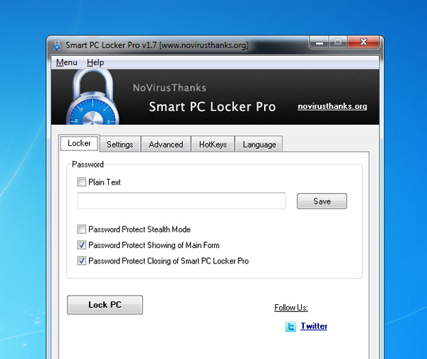 تحميل  برنامج Smart PC Locker Pro 1.7