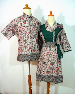 Foto Model Baju Batik Sarimbit Atasan