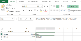 if function formula in excel