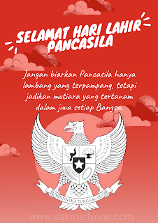 Poster hari lahir pancasila