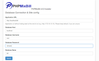 konfigurasi database phpmixbill sebagai billing mikrotik