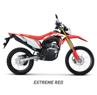 Harga supermoto Indonesia honda CRF150M  SUMBER:ASTRA-HONDA