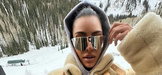 Kim Kardashian flaunts winter style in fur LV coat, matching bag captured by her daughter Ms. Westie, North West