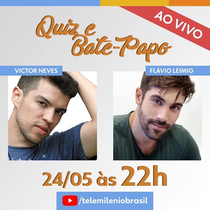 Domingo (24/05) tem Live com Victor Neves e Flávio Leimig na tela do YEEAAH