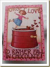 V card from Donna