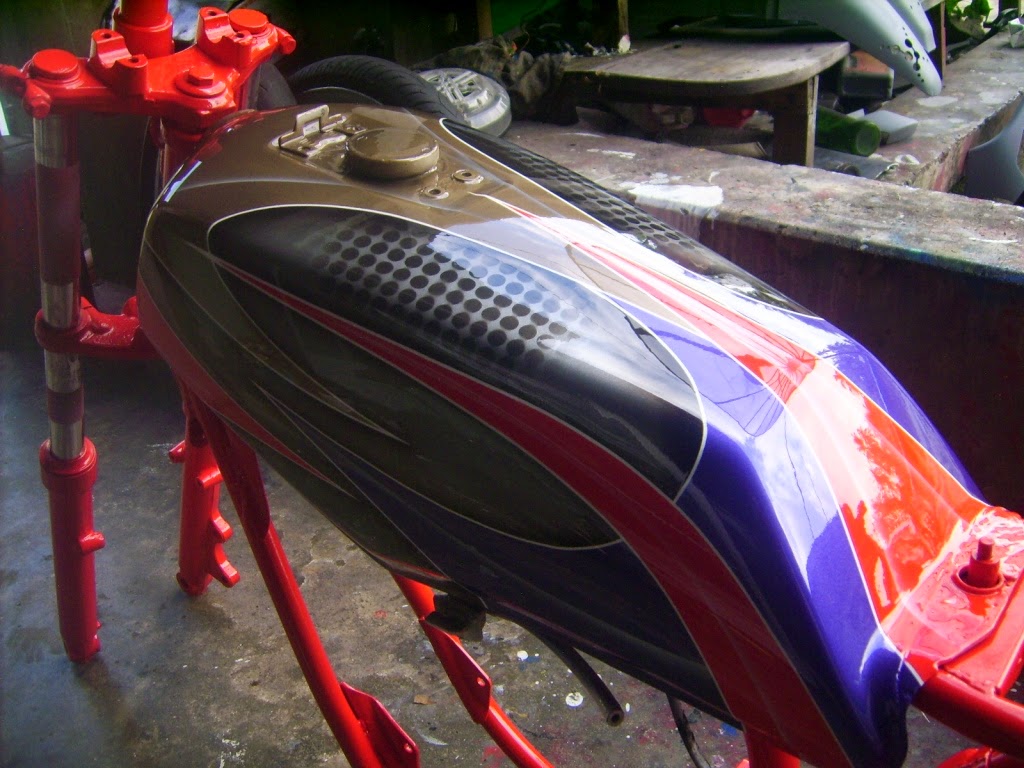 Koleksi Modifikasi Motor King Airbrush Terlengkap Dunia Motor