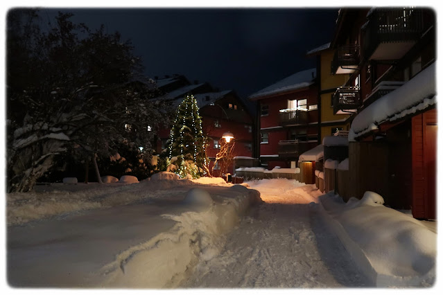 Fint med snø i Verksgata borettslag på Rodeløkka i Bydel Grünerløkka i Oslo!