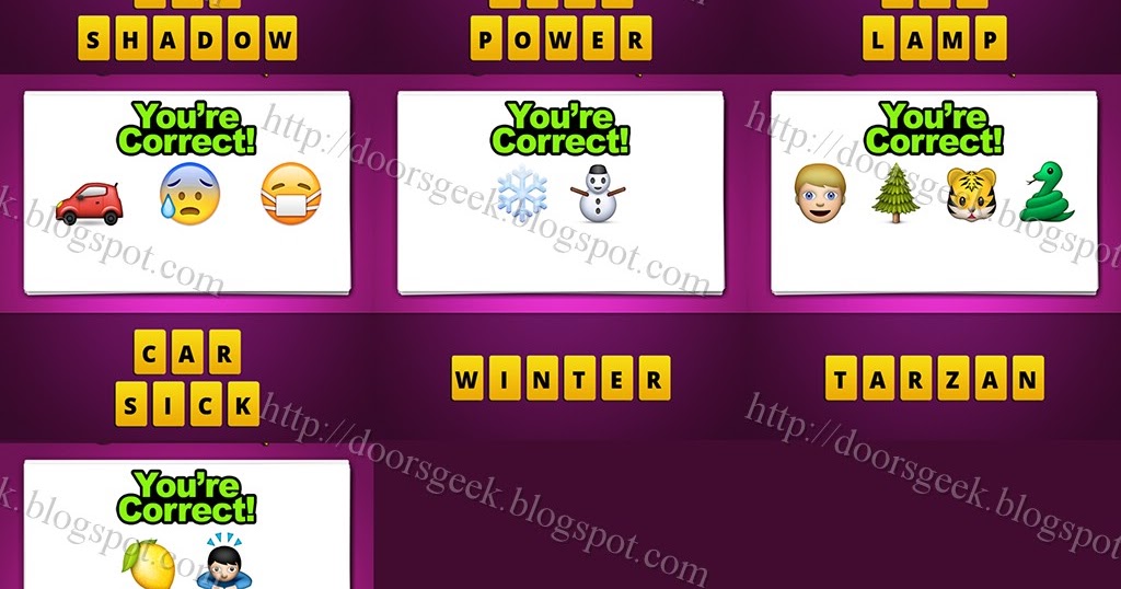 Guess The Emoji Level 69 Answers And Cheats Doors Geek