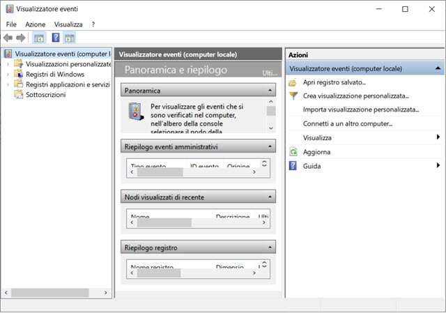 visualizzatore-eventi-windows