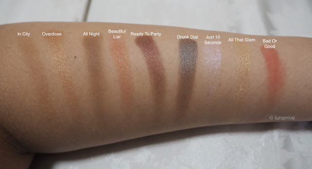 PONY EFFECT THAT GIRL HOLIDAY LIMITED COLLECTION SET SWATCHES REVIEW Lunarrive Singapore Lifestyle Blog