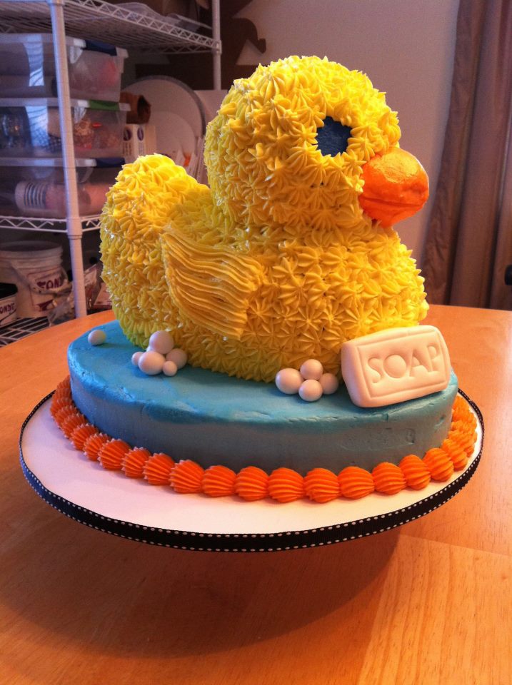 Cakes by Becky: Bath Time Duck Baby Shower