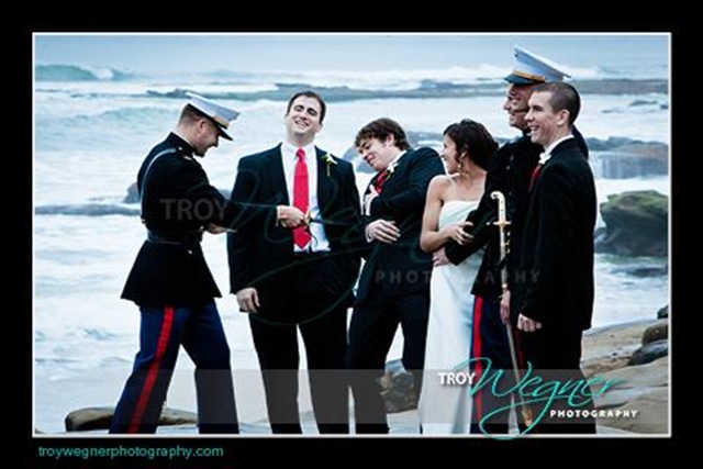 La Jolla San Diego Marine Beach Wedding