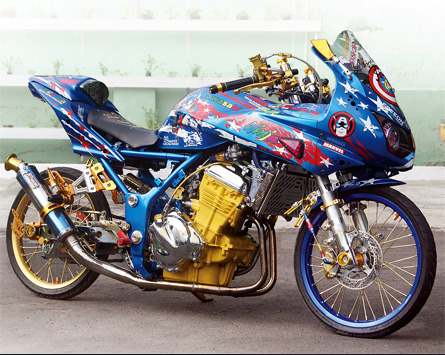 Modifikasi Motor Ninja 250cc Thailook