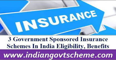 3 Government Sponsored Insurance Schemes