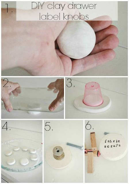 diy clay drawer knobs