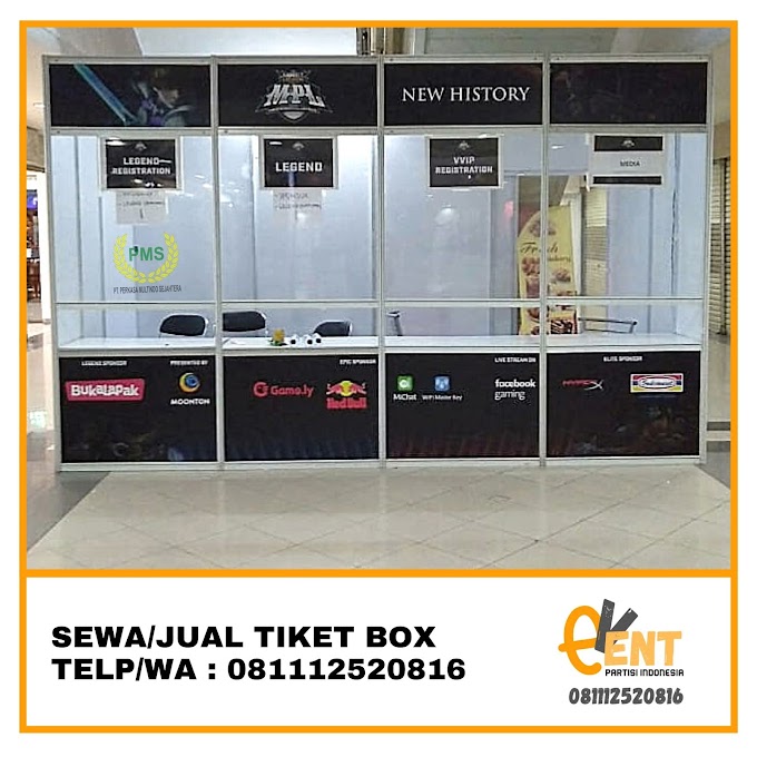 JUAL DAN SEWA TIKET BOX | PARTISI R8 | JAKARTA 081112520816