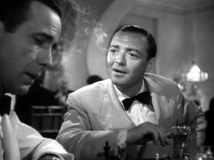 Peter Lorre never creepier than in this role as Signor Ugarte