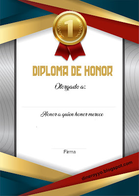 diploma de honor