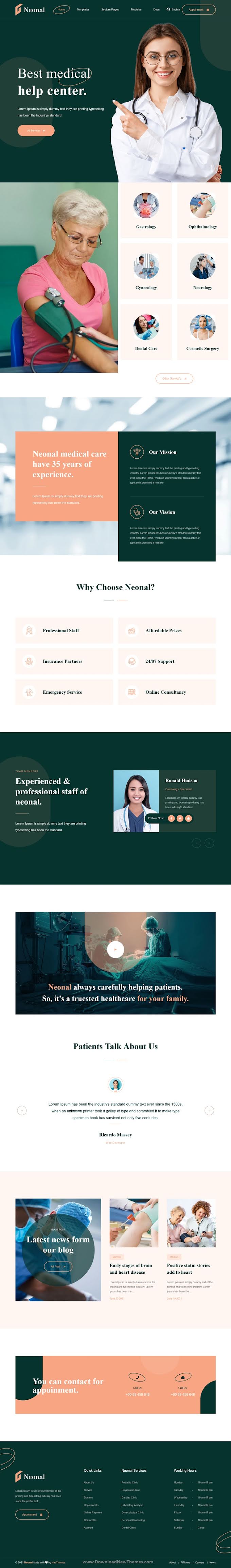 Best Medical Service HubSpot Theme