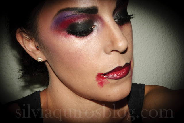 Maquillaje Halloween 9: Vampiro sexy (versátil), Halloween Make-up 9: Sexy Vampire (versatile) efectos especiales, special effects, Silvia Quirós