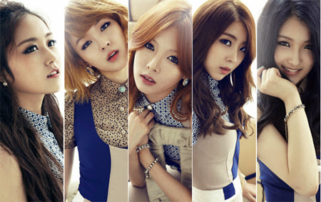 4 minute Kpop girl group